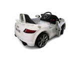 Elektrické dětské auto AUDI TT bílé