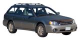 Střešní nosič – příčníky YAKIMA silver Subaru Outback 2000-&gt;2003