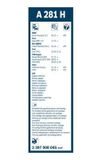 Zadní stěrač BOSCH Aerotwin MINI PACEMAN R61 2012-&gt;2016