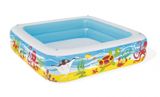 Dětský nafukovací bazén s kapucí, 1,47x1,47x1,22 m bazén Bestway® 52192, Korálový útes