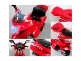 Elektrický dětský motocykl M6 červený