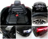 Elektrické dětské auto AUDI E-tron GT černé