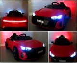Elektrické dětské auto AUDI E-tron GT červené