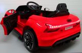 Elektrické dětské auto AUDI E-tron GT červené