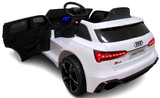 Elektrické dětské auto AUDI RS6 GT bílé