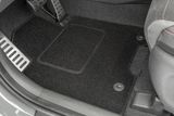 Textilní autokoberce s logem Mazda 5 (7 sedadel) 2005-2010 5kusy