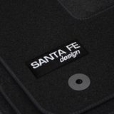 Textilní autokoberce s logem Hyundai Santa Fe IV facelift 2021-up 4 kusy