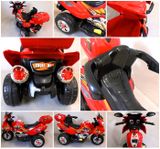 Elektrický dětský motocykl M3 červený