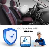 Autopotahy pro Seat Arona 2017-up PRESTIGE_Bordó 2+3