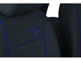 Autopotahy pro Mazda 2 (II) 2007-2014 TREND LINE - modré 1+1, přední