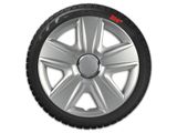 Poklice na kola pro Audi Esprit RC 14&#039;&#039;  Silver  4ks set