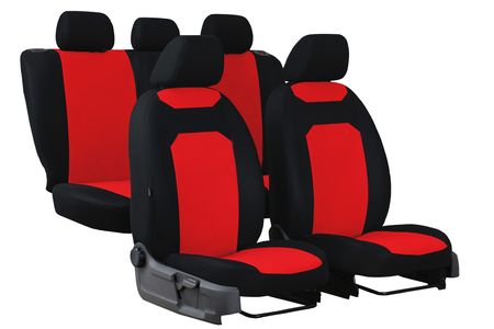 Autopotahy pro Isuzu D-MAX (II) 2012-2019 CARO červené 2+3