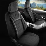 Autopotahy pro Seat Arona 2017-up PRESTIGE_Černé 2+3