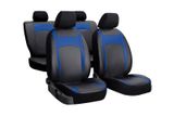Autopotahy pro Seat Ateca 2016-> Design Leather modré 2+3