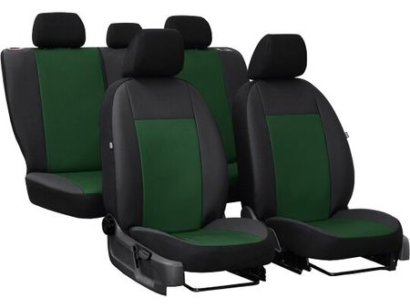 Autopotahy pro Seat Cordoba (II) 2002-2010 PELLE - zelené 2+3
