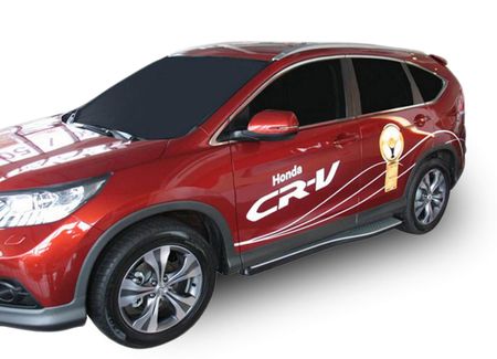 Boční nášlapy Honda CRV 2012-2017