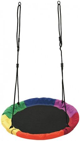 Dětská houpačka kulatá Strend Pro,barevná, 100 cm, max 150 kg