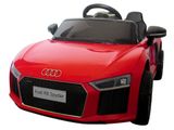 Elektrické autíčko pro děti Audi R8 Spyder červená 1 sedačkové