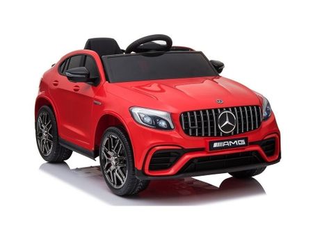 Elektrické dětské auto Mercedes GLC 63S červené 1 sedačkové