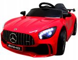 Elektrické dětské auto Mercedes GTR - S červenou