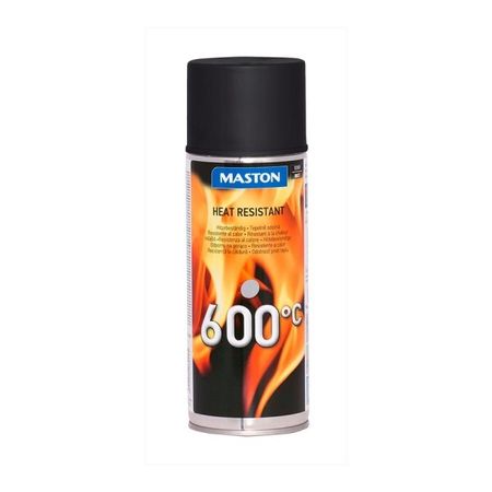 MasHeatresistant spray 400ml 600°C BLACK