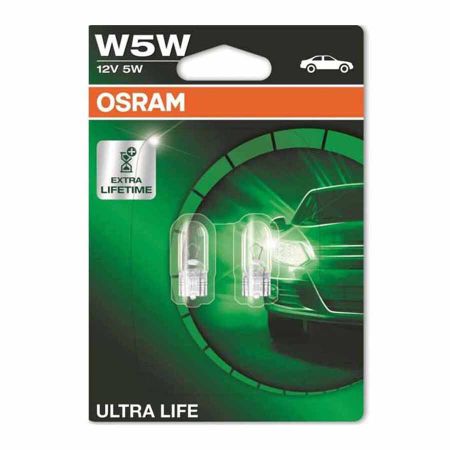 OSRAM 5W 12V W2,1x9,5d ULTRA LIFE blistr 2ks