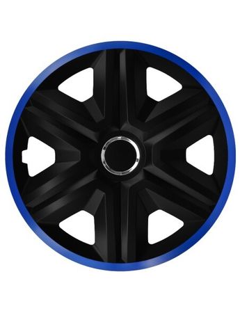 Poklice na kola pro Citroen FAST LUX blue 14" 4ks set