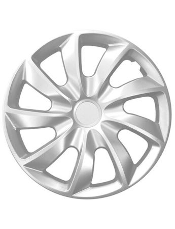 Poklice na kola pro Mazda QUAD Silver 14" 4ks set