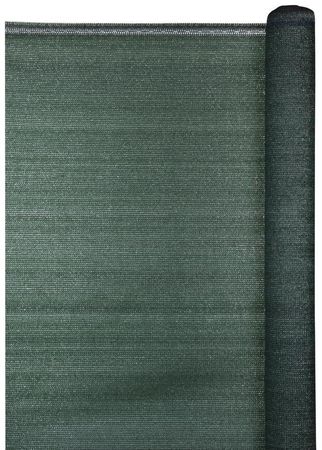 Stínící tkanina zelená POPULAR.NET 1x25 m, HDPE, UV, 150 g/m2, 85%