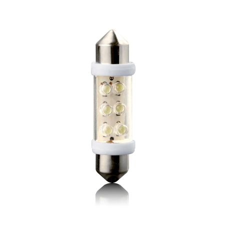 Žárovka LED SV8,5 WHITE 12V 36mm VECT